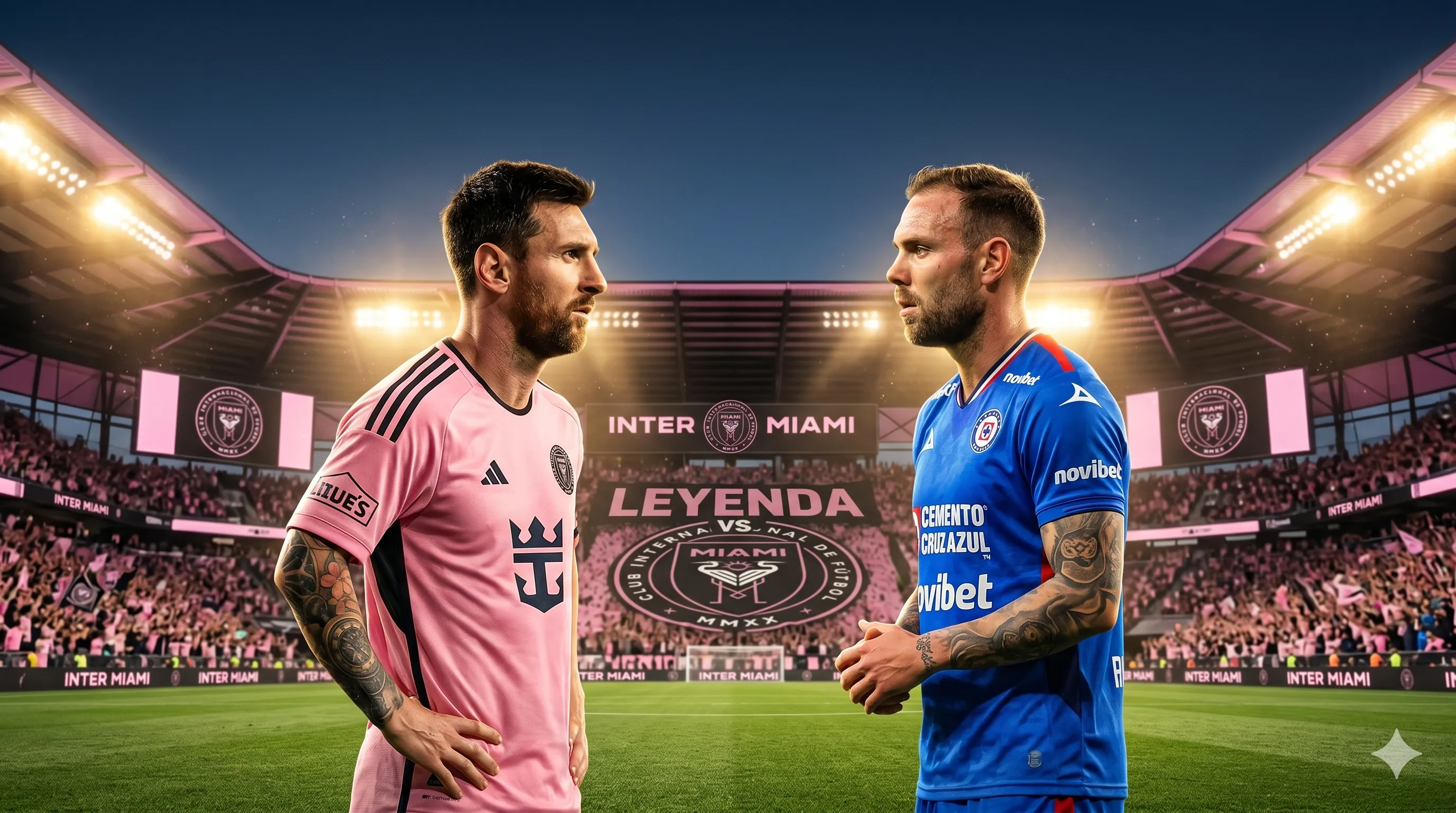 Cruz Azul podría enfrentarse al Inter Miami de Messi si vence a Toluca por el Campeón de Campeones.