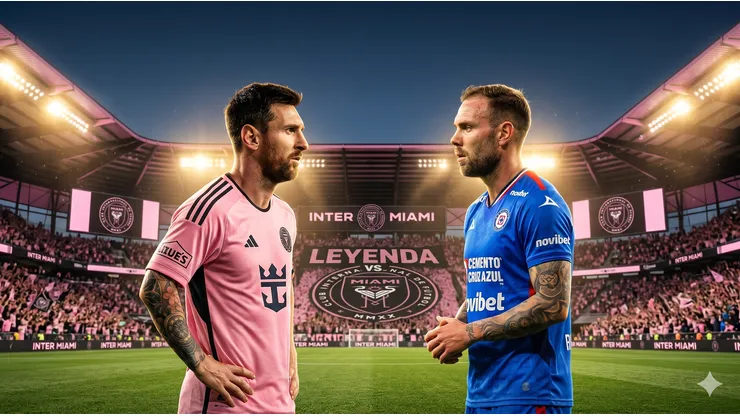 Cruz Azul podría enfrentarse al Inter Miami de Messi si vence a Toluca por el Campeón de Campeones.