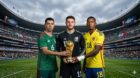 Tanto Lira y Santi Giménez en México como Ditta en Colombia, tendrán su debut mundialista.