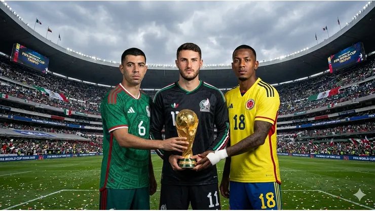 Tanto Lira y Santi Giménez en México como Ditta en Colombia, tendrán su debut mundialista.