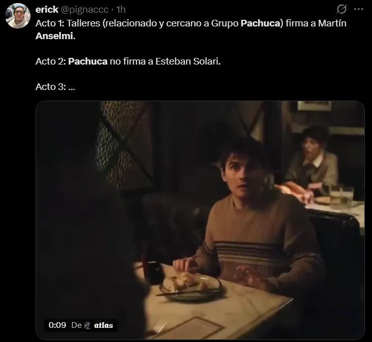 Usuarios vinculan a Anselmi con Pachuca. (X)