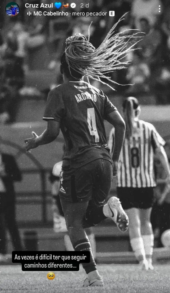 Karol Arcanjo alarma a Cruz Azul Femenil. (@karolarcanjo04)