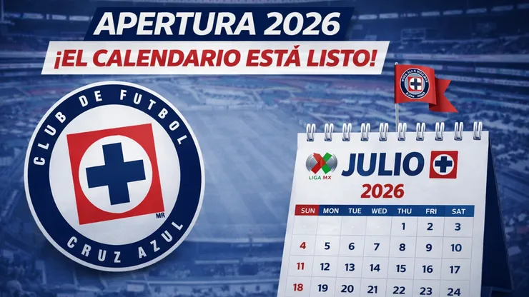 Cruz Azul ya tiene fecha de inicio para la defensa del título. Su debut será contra el Atlético San Luis el viernes 17de julio.