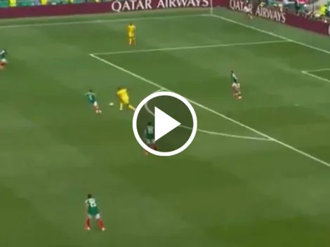 Erik Lira provocó el primer gol de México en el Mundial