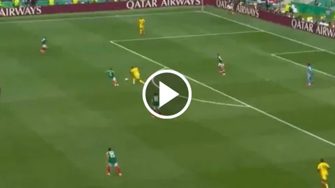 Erik Lira provocó el primer gol de México en el Mundial