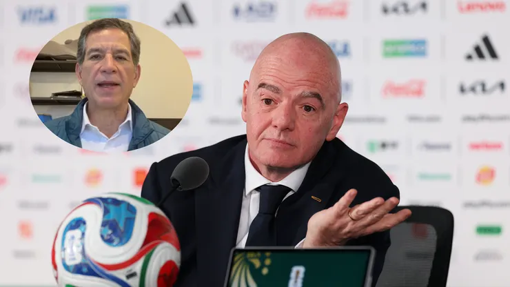 Javier Alarcón explotó contra el mandatario de la FIFA por la pausa de hidratación de casi cuatro minutos en el inicio del certamen.