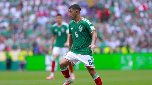Erik Lira fue el encargado de dar la asistencia a Julián Quiñones para el primer gol de México ante Sudáfrica.