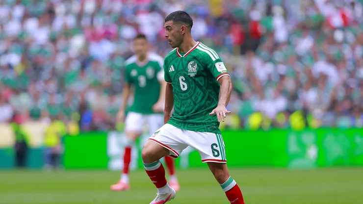 Erik Lira fue el encargado de dar la asistencia a Julián Quiñones para el primer gol de México ante Sudáfrica.