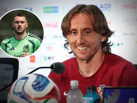 Fuerte respaldo de Modric a Santi Giménez en el Tri