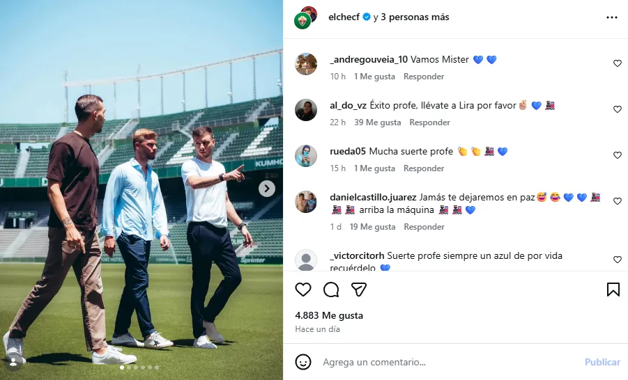 Reacciones de aficionados de Cruz Azul en el último post de Anselmi