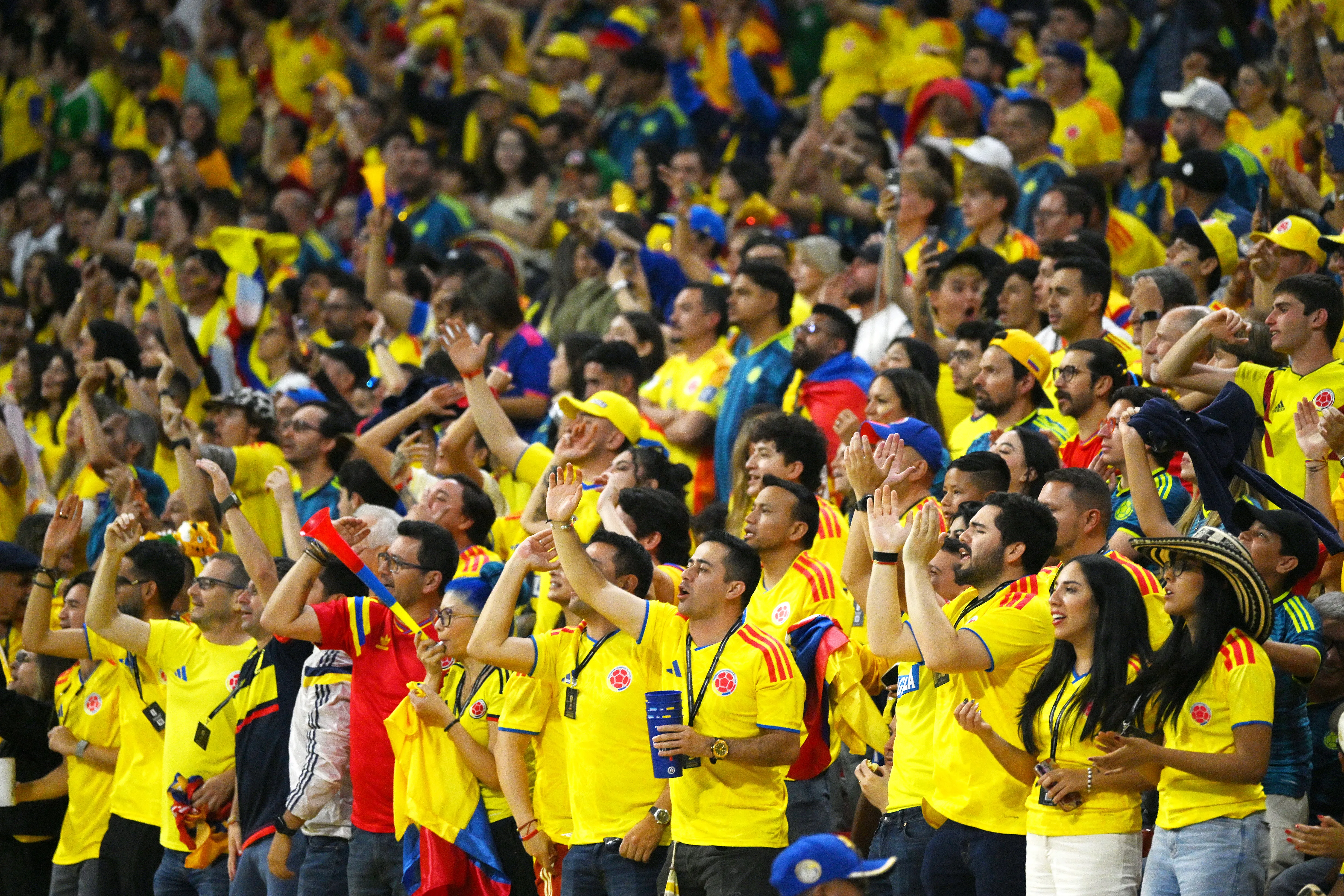 Willer Ditta se emocionó por la presencia de colombianos y mexicanos. (Getty Images)