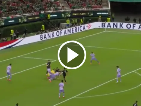 Así fue el gol de pillo de Luis Romo para darle la ventaja a México