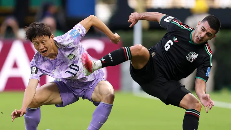 Erik Lira volvió a ser titular en el combinado de Javier Aguirre y fue uno de los más destacados en la victoria contra Corea.