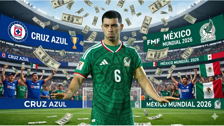Erik Lira le asegura a Cruz Azul más ingresos por su participación en el Mundial 2026.