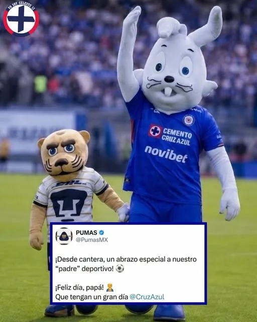Los memes de Cruz Azul en el Día del Padre. (@yosoyceleste12)
