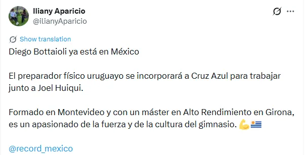Información de Iliany Aparicio