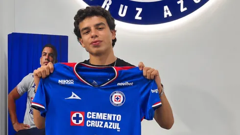 Luis Daniel, el joven que fichó por Cruz Azul.