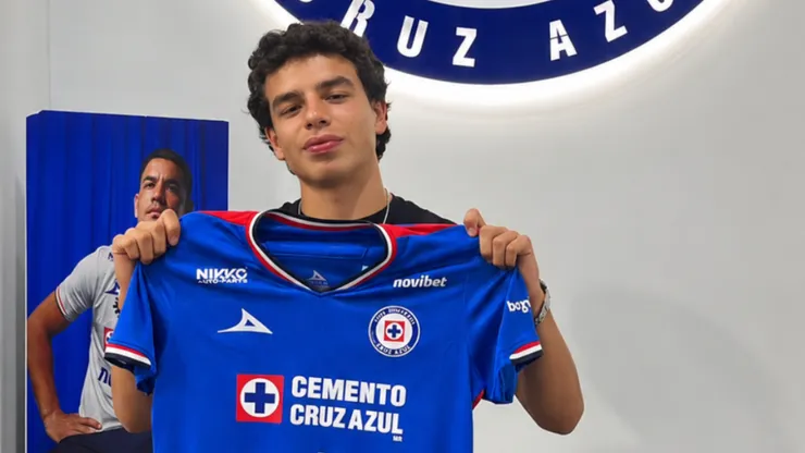Luis Daniel, el joven que fichó por Cruz Azul.