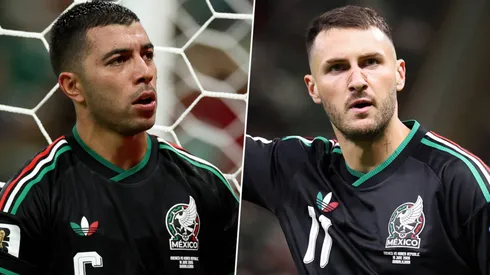 Erik Lira y Santi Giménez no fueron titulares con México