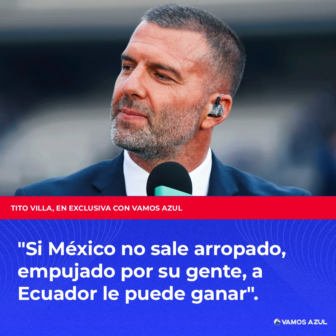 Tito Villa vislumbra un triunfo de México vs. Ecuador. (Imago 7 / Especial)