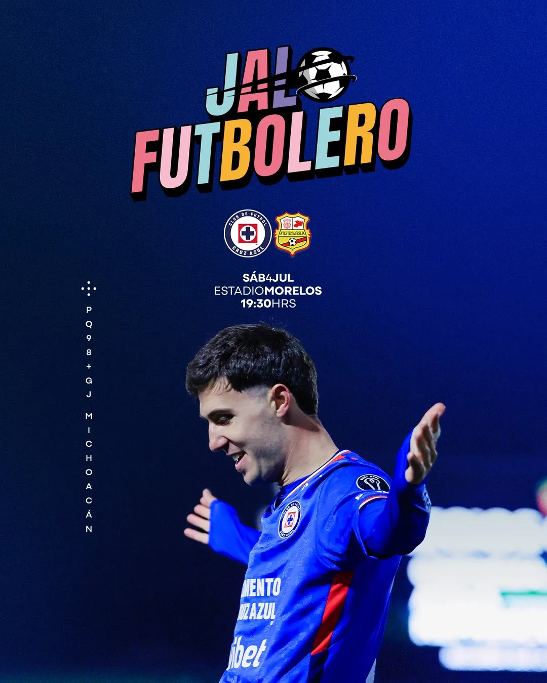 Anuncio del Cruz Azul vs. Morelia. (Oficial)