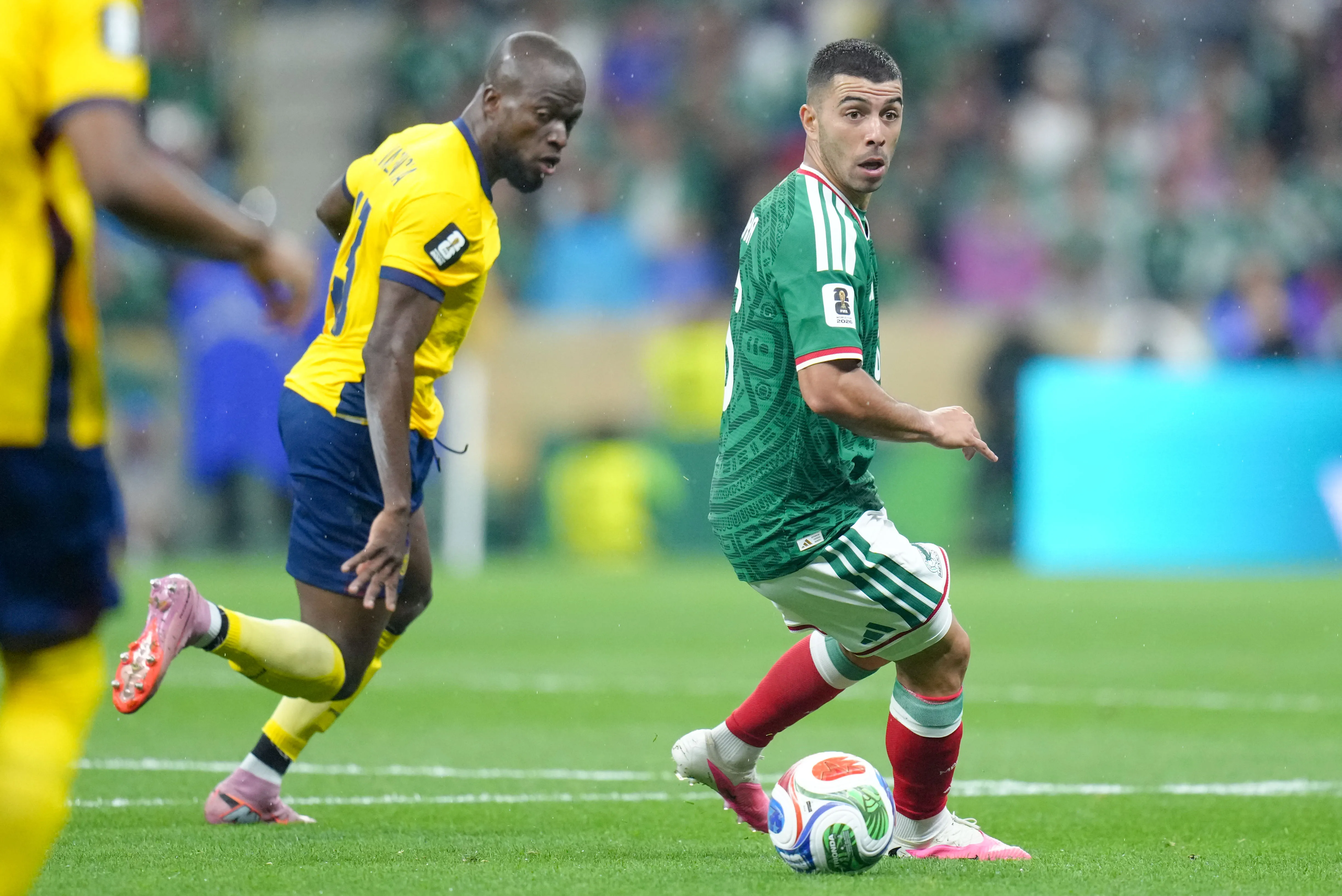 Erik Lira la rompió contra Ecuador. (Imago 7)