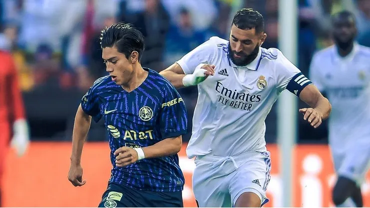 Mauricio Reyes enfrentó al Real Madrid con América.