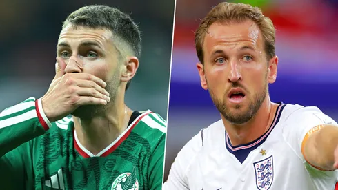 Santi Giménez y Harry Kane, dos "nueves" de México e Inglaterra con salarios muy distintos.