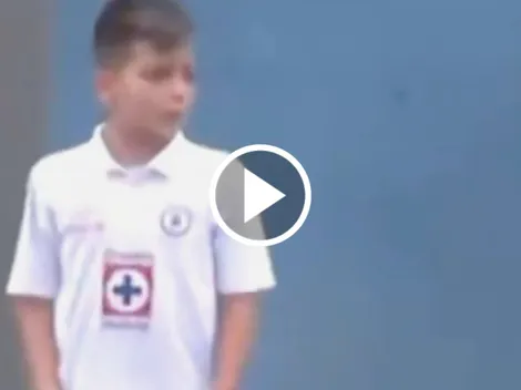 El video inédito de Gilberto Mora con la playera de Cruz Azul: