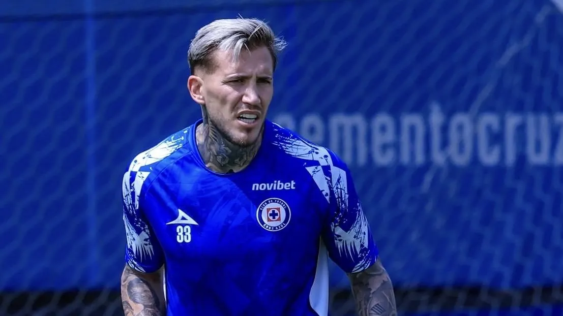 Gonzalo Piovi ya trabaja en la pretemporada con Cruz Azul