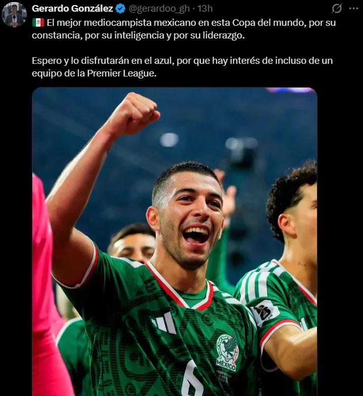 Reporte de Gerardo Gonzalez sobre Erik Lira. (@gerardoo_gh)