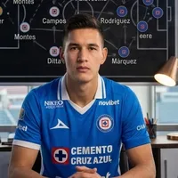 Así sería la defensa de Cruz Azul con César Montes