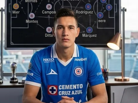 Así sería la defensa de Cruz Azul con César Montes
