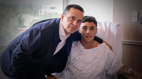 El presidente de Cruz Azul tuvo un gesto con Amaury Morales tras ser operado.