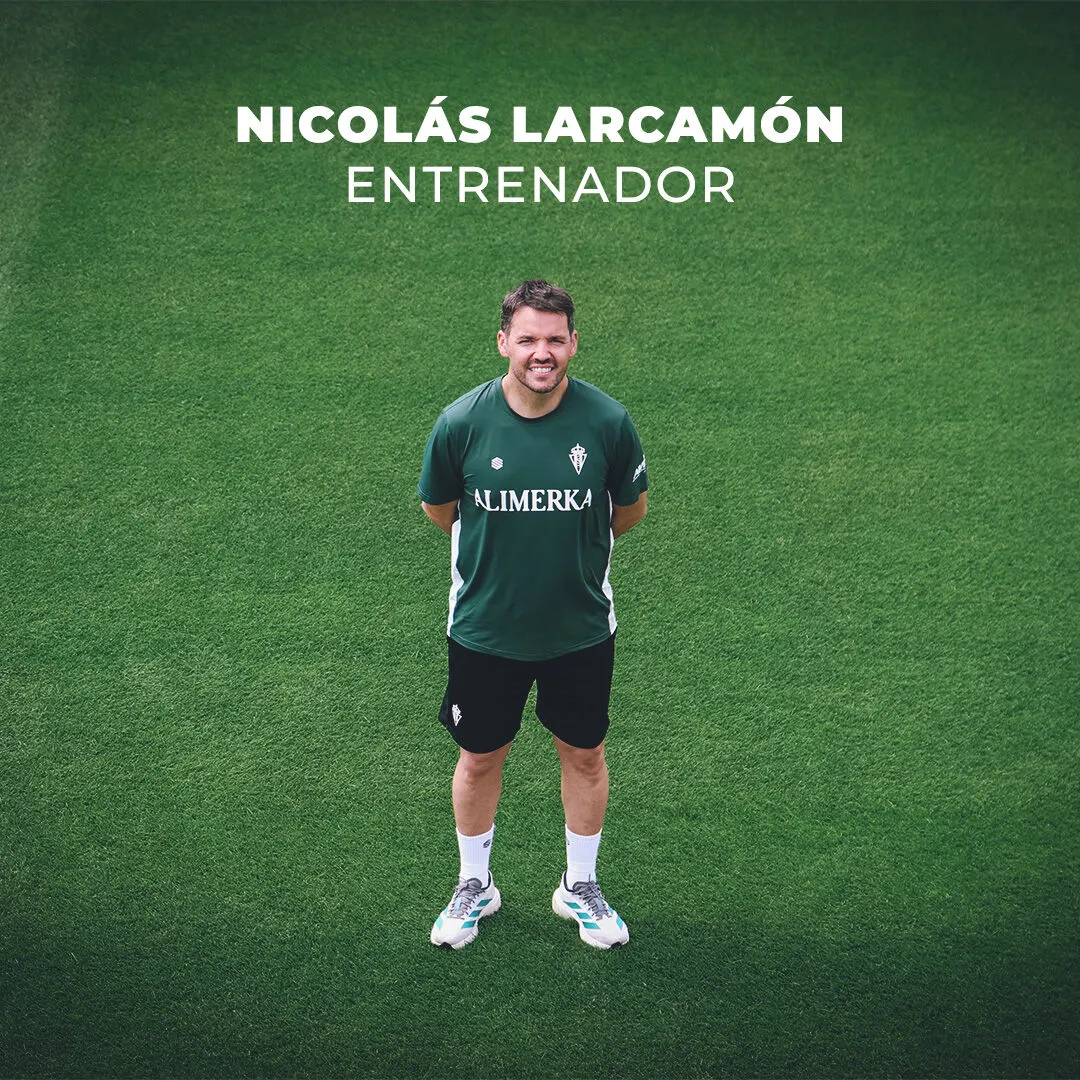 Nicolás Larcamón comienza su recorrido en Europa tras haber salido de Cruz Azul (Instagram Real Sporting)