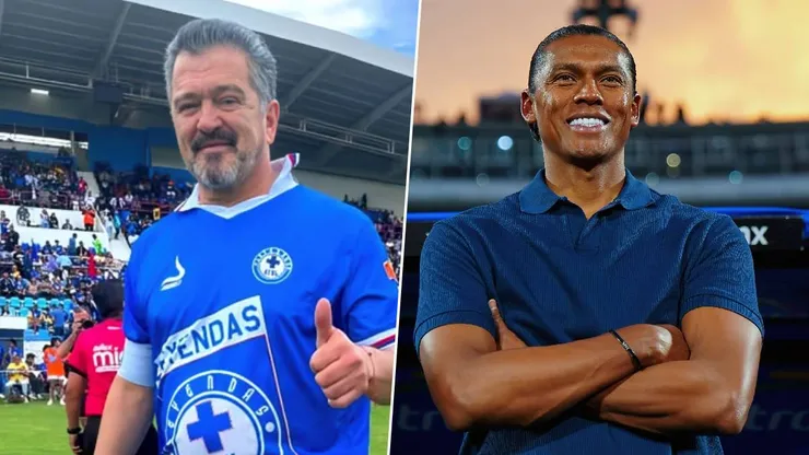 El ex goleador cementero se rindió ante el DT.