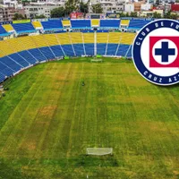 Cancha de Ciudad de los Deportes en mal estado previo al debut de Cruz Azul