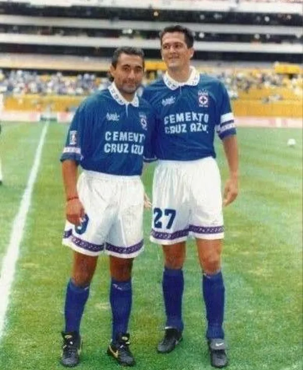 Julo Zamora y Carlos Hermosillo, una sociedad que valió títulos de goleo para el Grandote (Twitter)