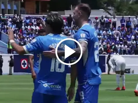 Zurdazo de Luka Romero para la goleada ante Comunicaciones