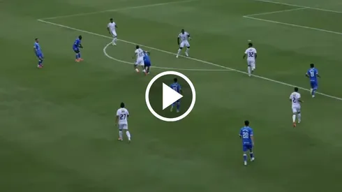 Luka Romero anotó su segundo gol con un zurdazo desde fuera del área.