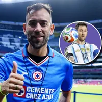 Chelito Delgado defendió a Messi y la Selección Argentina