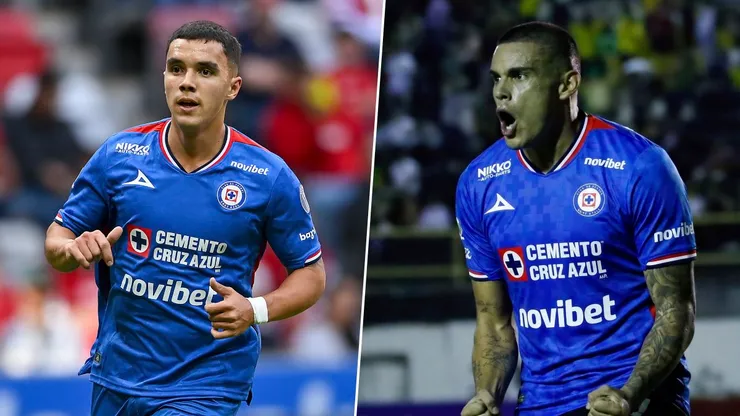 Mateo Levy y Juan Calero, dos opciones para el recambio de la delantera en Cruz Azul.
