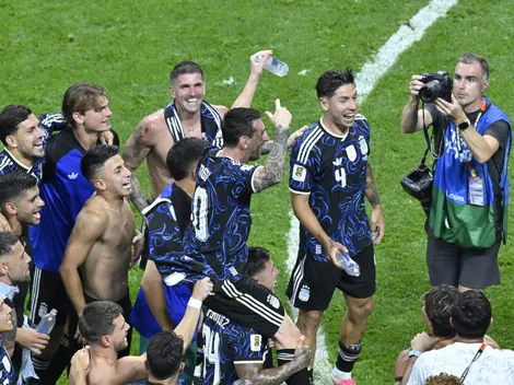 Así celebraron Piovi, Paradela y Palavecino el pase de Argentina a la final