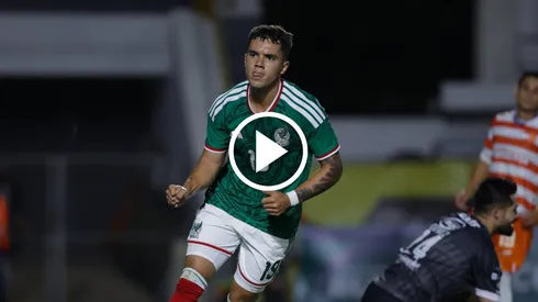 Mateo Levy anotó un gol clave en el amistoso del Tri Sub-23.