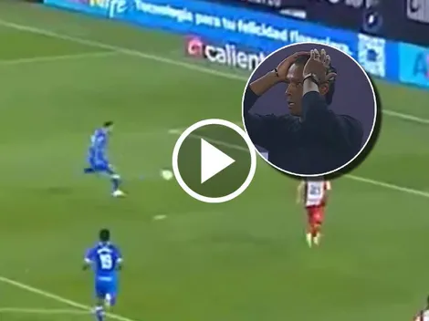 La reacción de Huiqui a la falla de Rotondi en Cruz Azul vs. San Luis