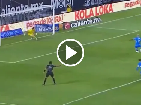 Magistral gol de penal del Toro Fernández vs. San Luis