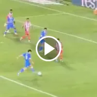 La otra toma del golazo de Jeremy Márquez ante San Luis