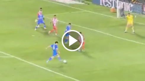 Jeremy Márquez convirtió el gol de la victoria ante San Luis