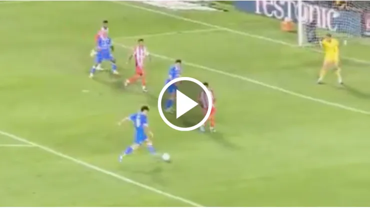 Jeremy Márquez convirtió el gol de la victoria ante San Luis