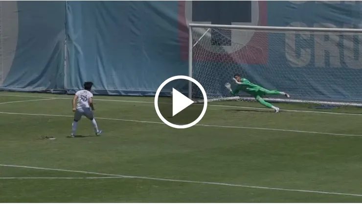 Andrés Gudiño tapó un penal y le dio el punto extra a Cruz Azul Sub-21 ante Puebla.